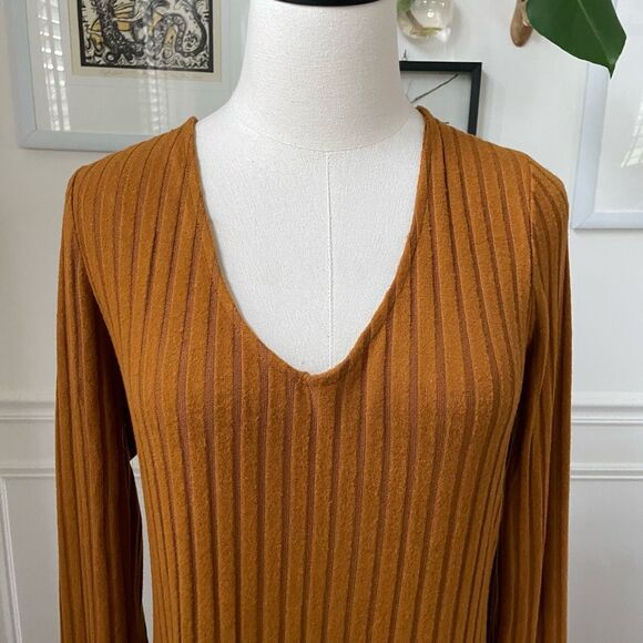 NWT Fashion Nova For The Thrill Of It Midid Dress Rust 2X - Picture 3 of 9